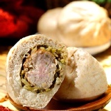 紅燒獅子頭肉包 特價：$30