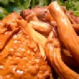 滇式滷味-綜合(一盒內有胗．腱帶．豆干)