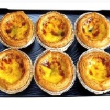 【話題烘焙】葡式蛋塔（黑糖麻糬口味 一盒6入） 衝買氣 優惠價每盒100元，趕快來體驗蛋香四溢的滑順口感 特價：$100