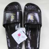 果凍浴室拖鞋 play boy 深咖啡 M.L.LL