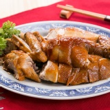 鯤鯓雞場 煙燻雞 半隻