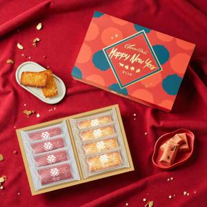 【起士公爵】費雪8入禮盒(草莓4入+乳酪4入)(任選1/2/4盒)