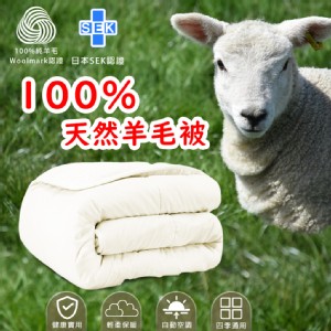 【家購網嚴選】羊毛被180x210cm