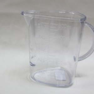 三角塑膠量杯 耐熱70度 500c.c