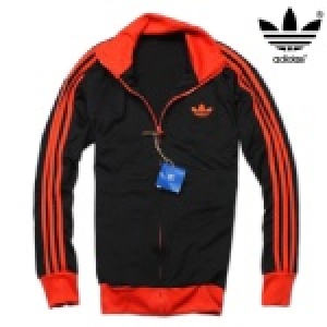 Adidas 外套 正版愛迪達三葉草外套 運動外套 復古潮流外套 黑紅