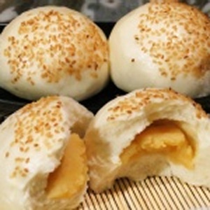 綠豆黃包子(六顆1包)