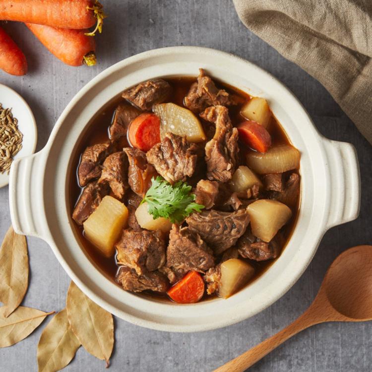 米其林推介北醫商圈人氣牛肉麵【穆記】紅燒牛肉鍋(任選1/2/4盒)