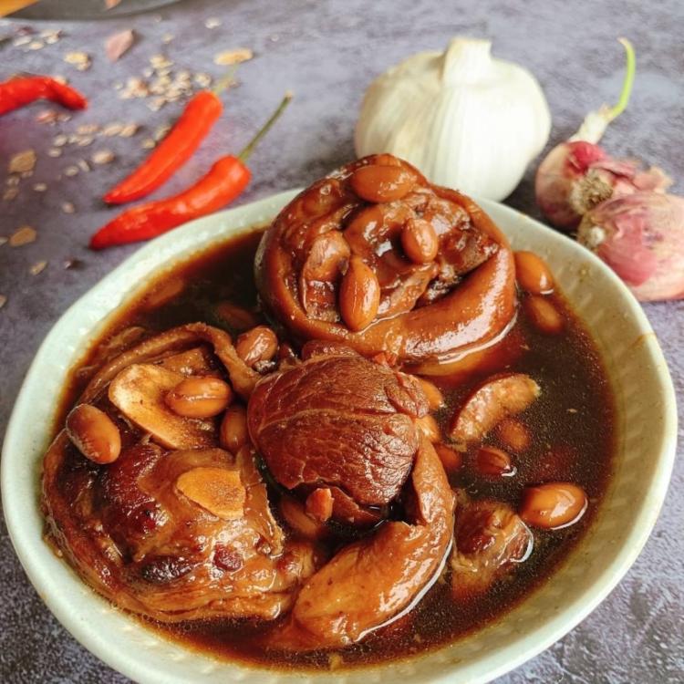 【河小田】阿嬤的花生豬腳450g (任選1、2、4入)(含運)