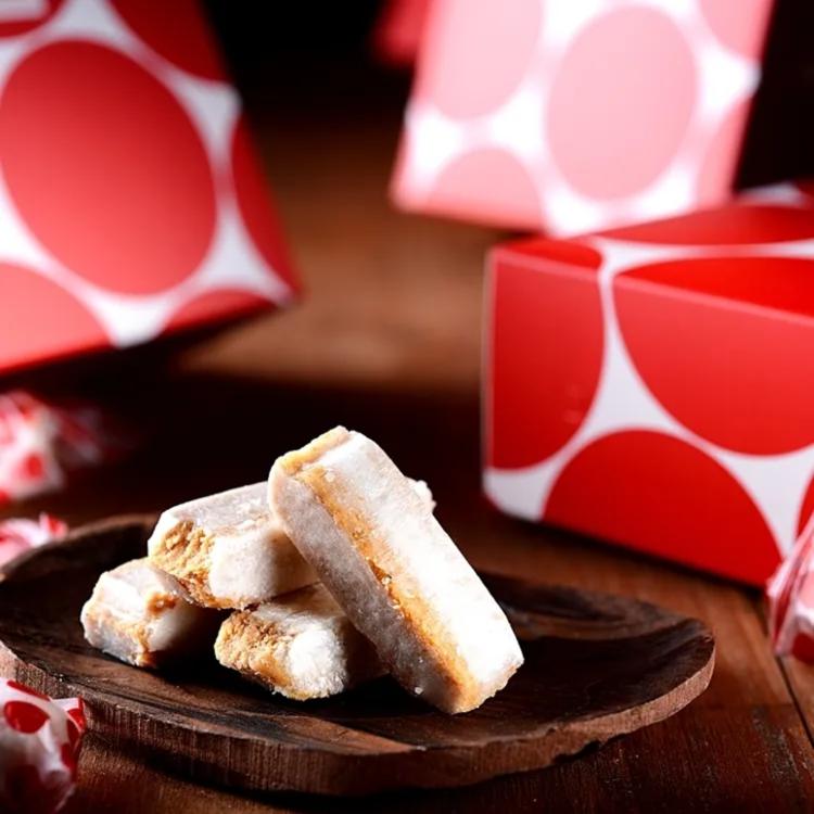 【紅豆食府】糖果禮盒(原味娃娃酥+花生牛軋糖+南棗核桃糕)(任選1/2/4盒)