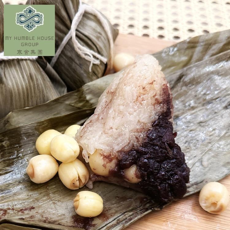 【寒舍集團】招牌甜粽2件組(紅運蓮蓮3入+芋見桂人3入)(任選1/2/3組)