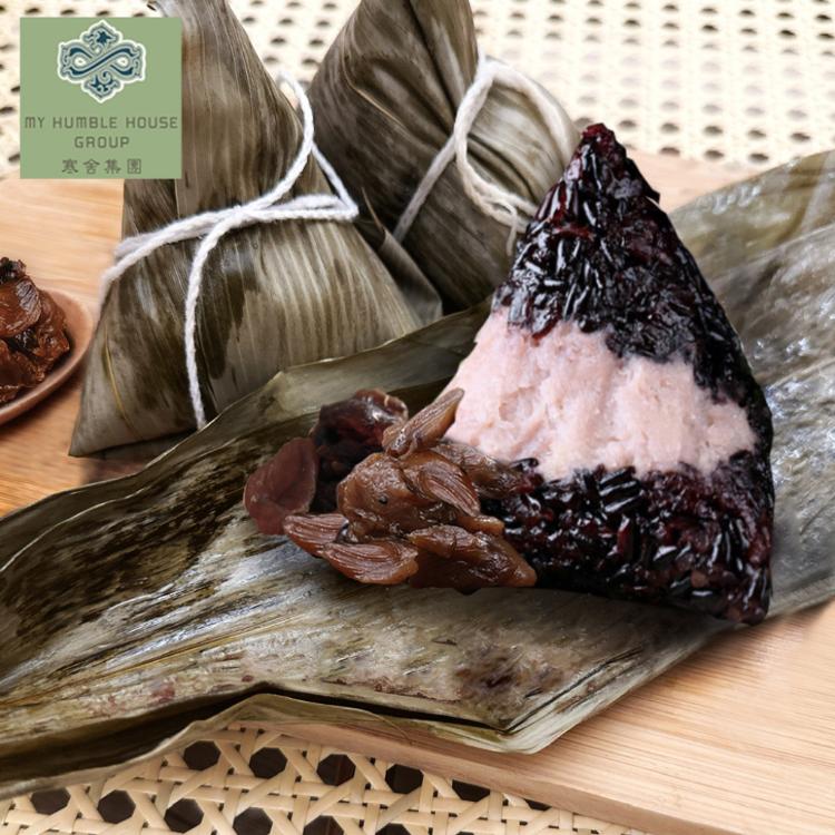 【寒舍集團】招牌甜粽2件組(紅運蓮蓮3入+芋見桂人3入)(任選1/2/3組)