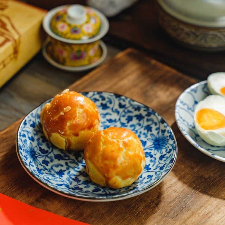 【一福堂】黃月檸香8入禮盒(菠蘿蛋黃酥4入+檸檬餅4入)(任選1/2/4盒)