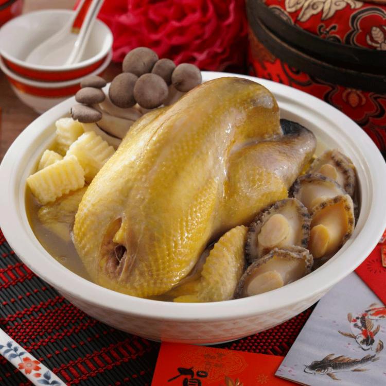 【黃景龍X儂來餐廳】鮑魚甘薯鮮雞湯2500g(任選1/2/4入)