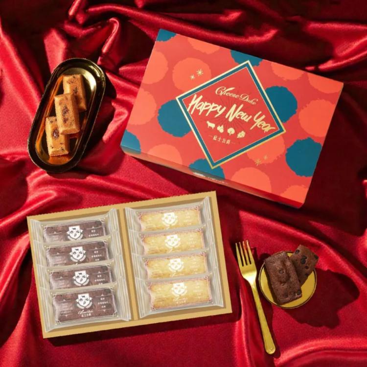 【起士公爵】費雪8入禮盒(鳳梨4入+可可4入)(任選1/2/4盒)