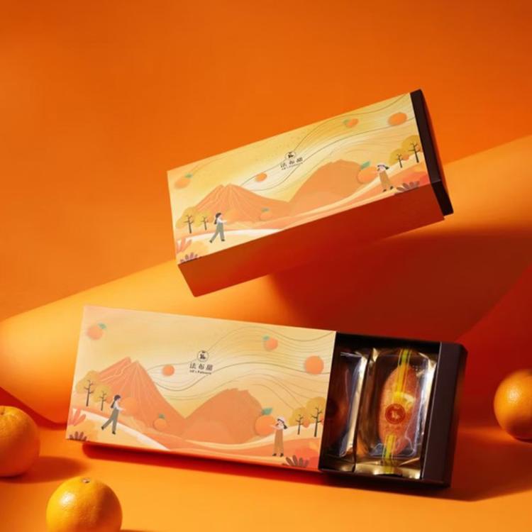 【法布甜】大吉大利橘子蛋糕5入禮盒(任選3/6/9盒)