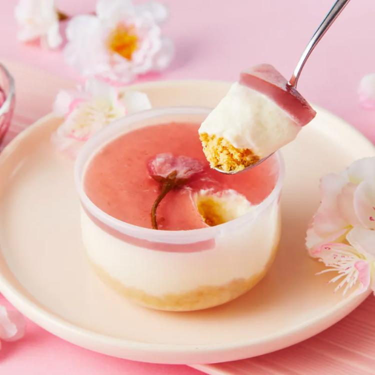 【起士公爵】櫻花 ㄉㄨㄞ ㄉㄨㄞ 生乳酪杯子蛋糕(3入)