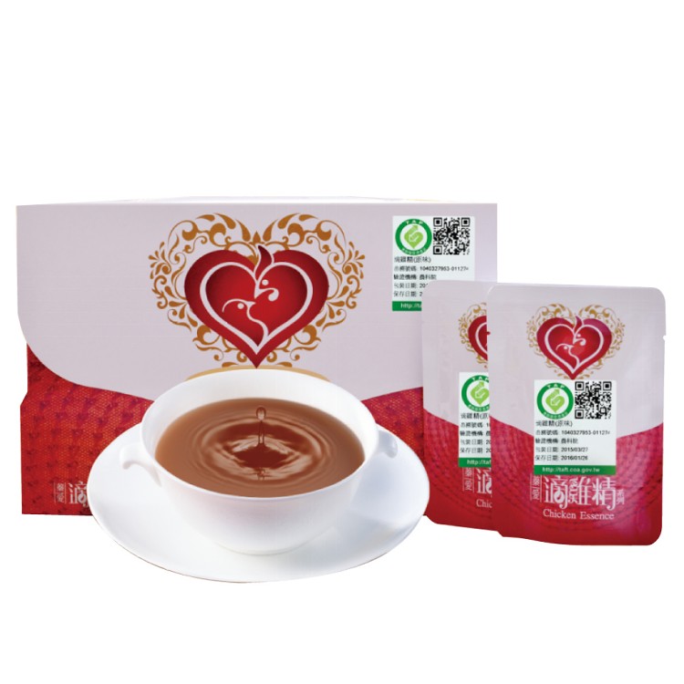 【蓁愛】純古法陶甕 粉光蔘滴雞精禮盒(10包/盒)