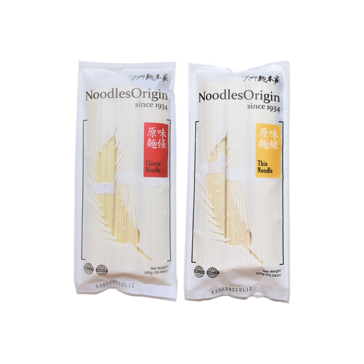 【大呷麵本家】原味麵條/原味麵線經濟包300g/包