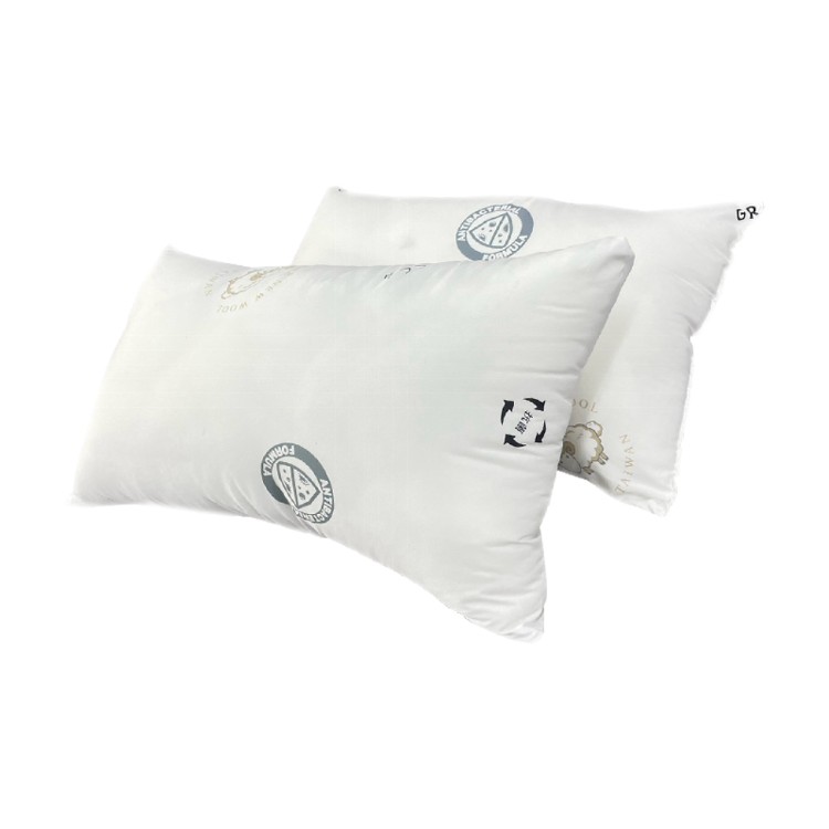 【家購網嚴選】石墨烯天然羊毛枕70x45cm