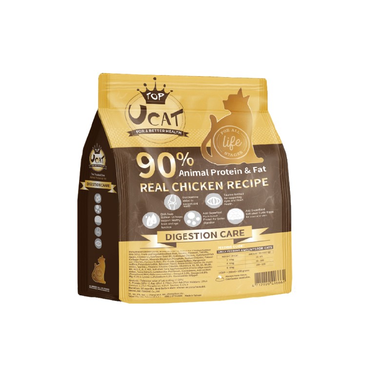 【UCAT】全齡貓腸胃呵護配方(雞肉+糙米)/全齡貓泌尿化毛呵護配方(雞肉+蔓越莓) 2kg/袋
