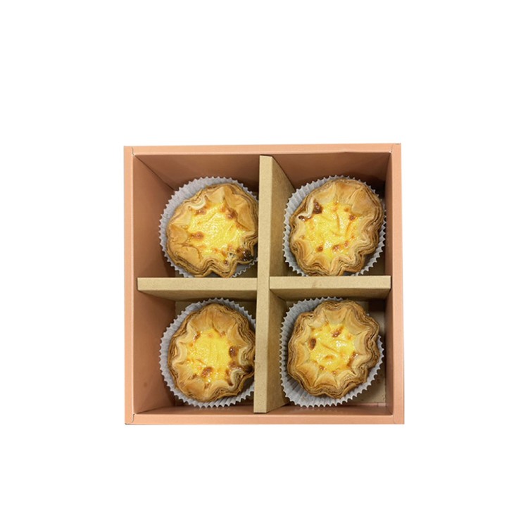 【Tommyshop】花朵千層蛋塔4入禮盒 400g/盒