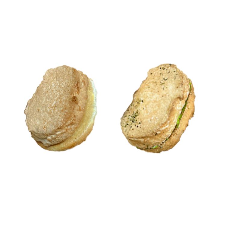 【胖大師】達克瓦茲-海苔抹茶乳酪/原味卡士達