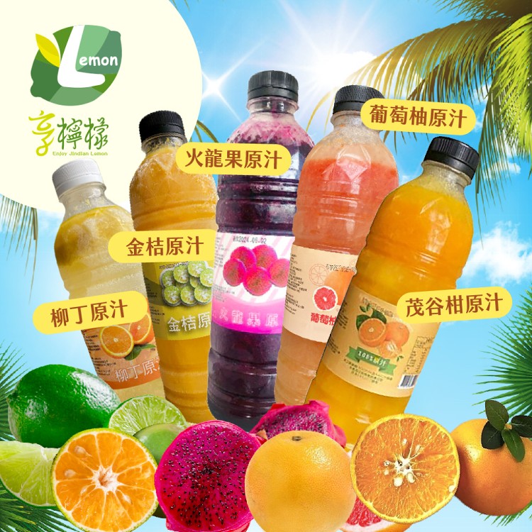 【享檸檬】原汁系列950ml-柳丁/金桔/火龍果/茂谷柑/葡萄柚
