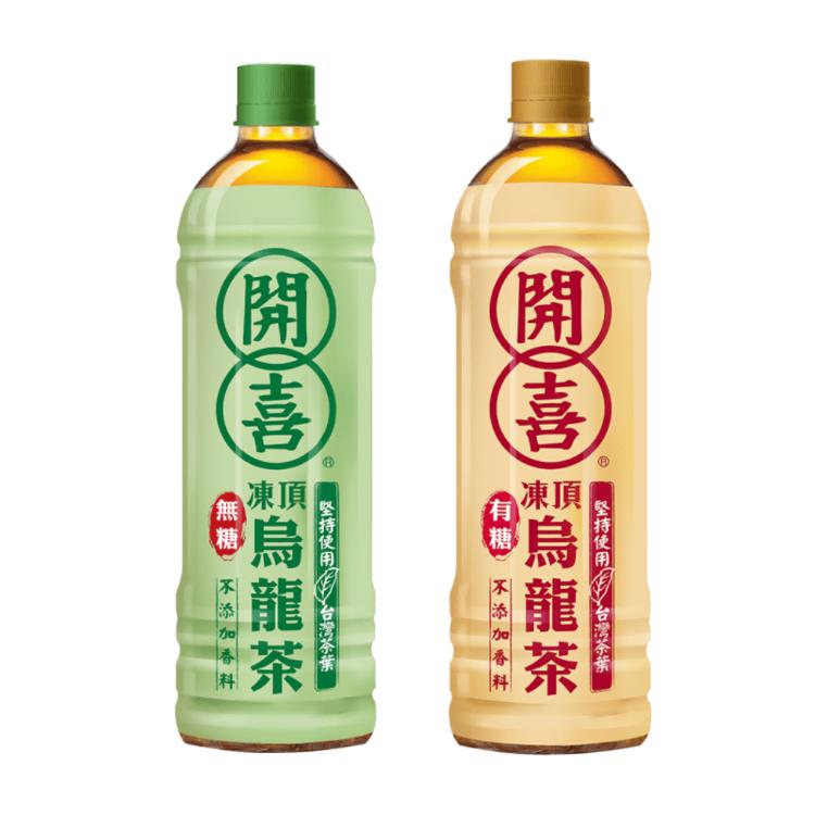 【開喜】凍頂烏龍茶 575MLX24入/箱-有糖/無糖