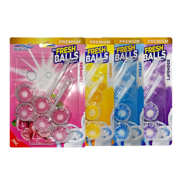 【家購網嚴選】Angiefen雙色雙效清香藍泡泡 馬桶清潔錠 / 懸掛式馬桶清潔球(款式隨機出貨)