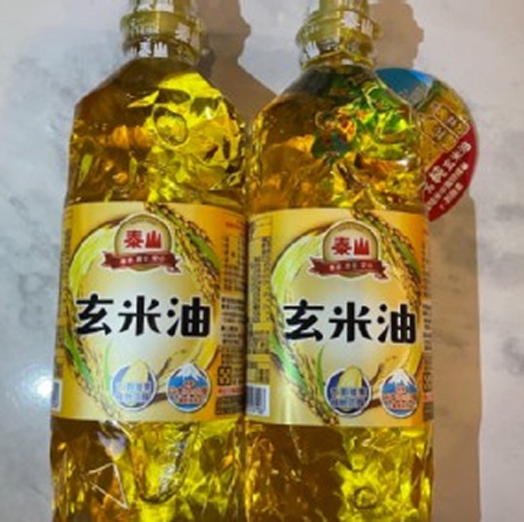 泰山玄米油600ml(有四罐)