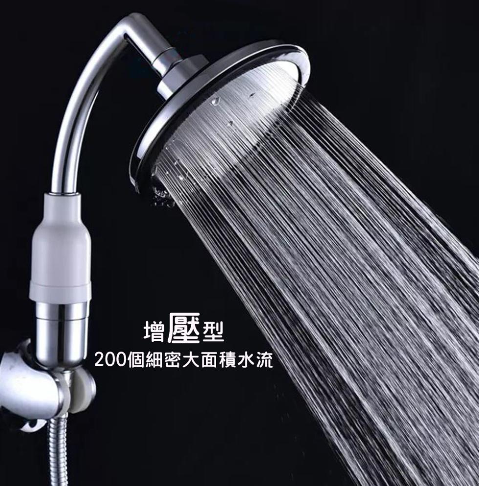 增壓型，200個細密大面積水流。