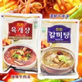 韓國真韓 辣味牛肉湯/濃郁牛排湯