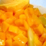 【愛文鄉芒果冰(剉冰)】 ~超多芒果鮮果肉,淋上濃郁芒果醬和煉乳,完美!! 750~800g