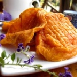 【愛文芒果乾】 玉井產地直送~Q甜濃郁的芒果乾~香氣撲鼻~無香料色素防腐劑..150~160g 特價：$100