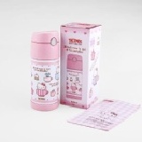 膳魔師真空吸管杯2011年新款~kitty&哆啦A夢 專櫃正品~不銹鋼材質