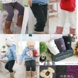 刷毛小熊保暖長褲 特價：$175