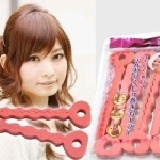 新款捲髮工具 海綿捲髮棒 愛心捲髮棒 (6枚入) 特價：$28