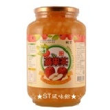 韓客蜂蜜蘋果茶 2kg韓國原裝進口(食尚玩家介紹的韓國第一品牌)滿滿的果肉、濃郁的蘋果香，讓您大口滿足，愛不釋手