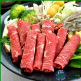 【玫瑰廚房】紐西蘭沙朗火鍋肉片(250g)