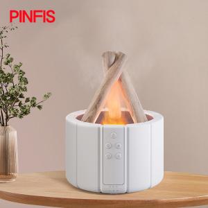 免運!【PINFIS】營火香氛機 水氧機 擴香機(贈法國有機甜橙精油10ml) 白色