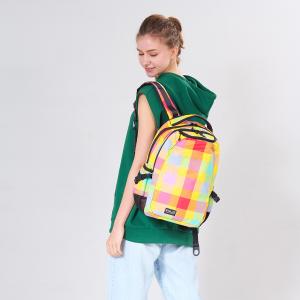 【SOLIS】馬賽克系列Ultra+小尺寸後背包-粉漾黃