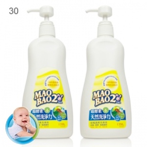 30.毛寶兔超酵素奶瓶蔬果洗滌液350gx2 *