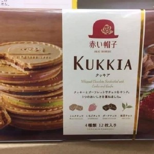 日本盒裝紅帽子法蘭酥