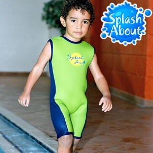 《Splash About 潑寶 舒適保暖防曬的嬰幼兒功能性泳衣》Combie 兒童防寒泳裝