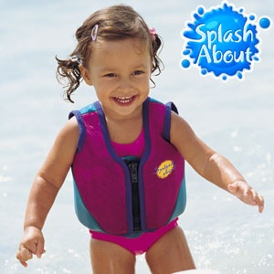 《Splash About 潑寶 舒適保暖防曬的嬰幼兒功能性泳衣》兒童浮力夾克(5-10歲)