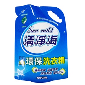 Sea mild 清淨海 環保洗衣精 1800ML(海洋清風)