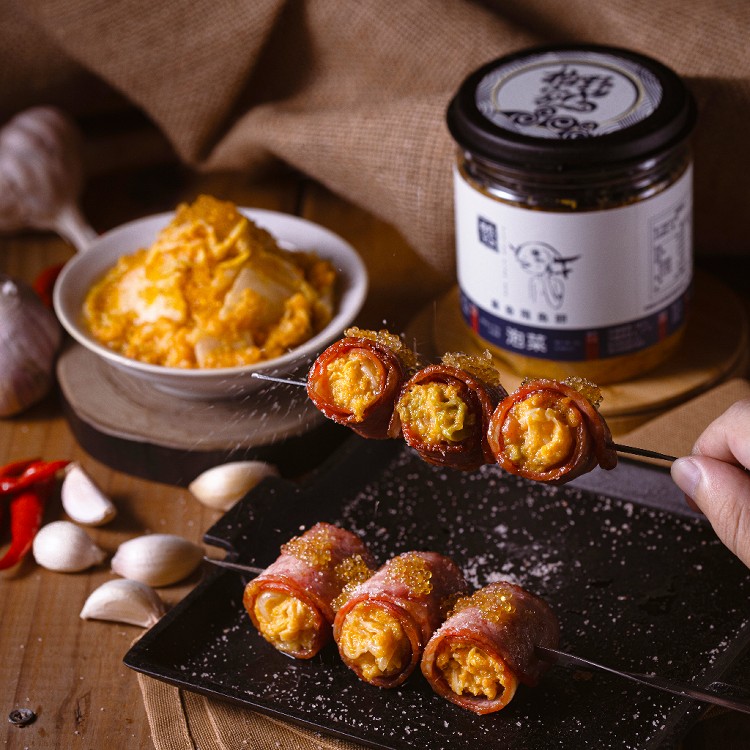 【柏野家】黃金飛魚卵泡菜(紅遍各大公司團購群組，網紅人氣商品)