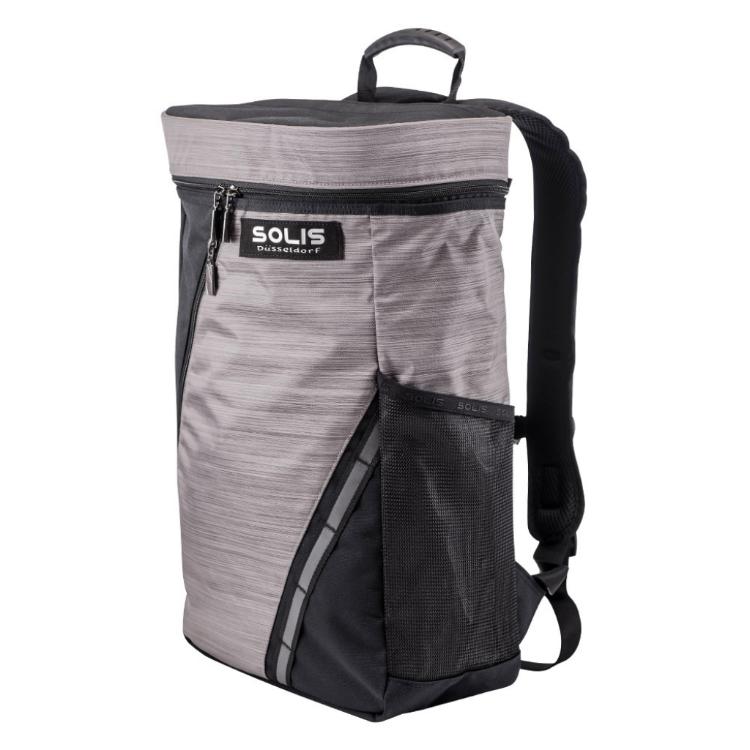 福利品【SOLIS】星燦銀系列桶型後背包-璀璨銀