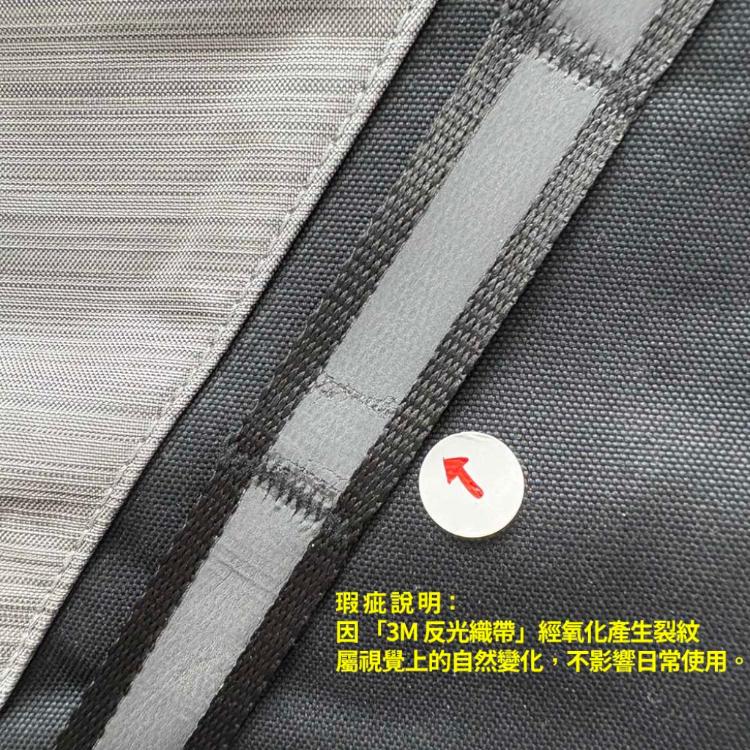 福利品【SOLIS】星燦銀系列桶型後背包-銀幻黑