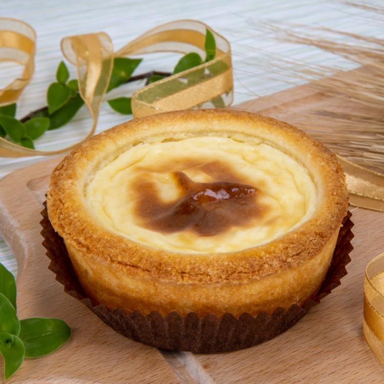 【黑月亮麵包坊】紮實奶香雞蛋風味 德國布丁塔